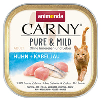 animonda Carny Pure &amp; Mild Adult kuře a treska