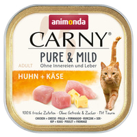 animonda Carny Pure &amp; Mild Adult kuře a sýr