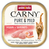 animonda Carny Pure &amp; Mild Adult kuře a krevety