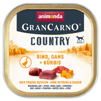 animonda GranCarno Country Adult hovězí a husa s dýní