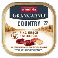 animonda GranCarno Country hovězí a jelení maso s tuřínem