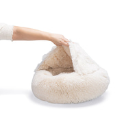 Beeztees Yala pelíšek pro psy béžový plyš