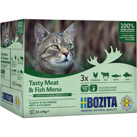 Bozita Pouch HiG Multibox Ryby&amp;Maso 12x85 g