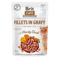 Brit Care Cat filety v omáčce s vydatnou kachnou