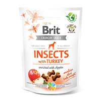 Brit Crunchy Cracker - hmyz, krocaní maso a jablka