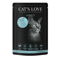 Cat's Love čistý losos se saflorovým olejem a petrželkou