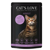 Cat's Love s lososem, kuřecím masem, petrželkou a lososovým olejem