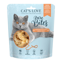 Cat's Love Pure Bites obří garnát, 25 g