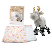Croci XMAS set plushy deka pro psy s hračkou