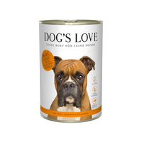 Dog's Love Classic krůtí maso s jablkem, cuketou a olejem z vlašských ořechů