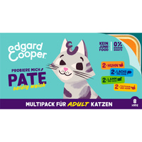 Edgard &amp; Cooper Adult paštika pro dospělé kočky, variace chutí