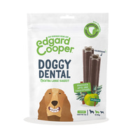 Edgard &amp; Cooper Doggy Dental jablko / eukalyptus, velikost M