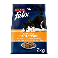 Felix Farmhouse Sensations s kuřecím a krůtím masem a zeleninou