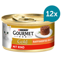 Gourmet Gold Raffiniertes Ragout – hovězí