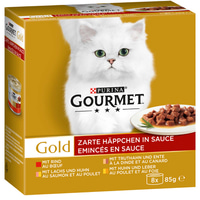 GOURMET Gold Jemné kousky, variace chutí