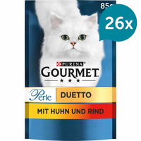 Gourmet Perle Duetto kuřecí a hovězí maso