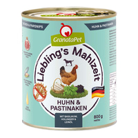 GranataPet Liebling's Mahlzeit s kuřecím masem a pastinákem