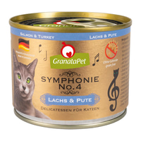 GranataPet Symphonie No. 4 losos a krůta, 6 x 200 g