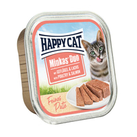 Happy Cat Minkas Duo paštika, drůbež a losos