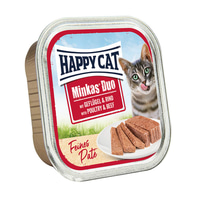 Happy Cat Minkas Duo Paté drůbež a hovězí