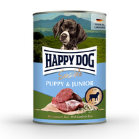Happy Dog Sensible Puppy jehněčí a rýže, konzerva
