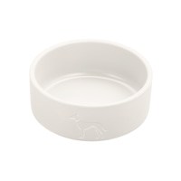 Hunter miska pro psy Osby z keramiky bílá