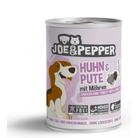 Joe &amp; Pepper Dog kuře a krůta s mrkví
