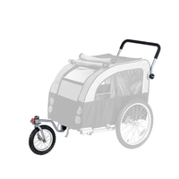 Funkční sada pro jogging pro Doggy Liner Paris De Luxe Teflon® šedá/černá