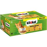 Kitekat multipack Bunte Vielfalt v omáčce 48 × 85 g