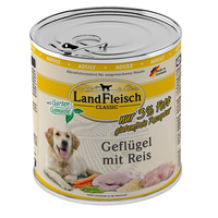 LandFleisch Dog Classic drůbež s rýží