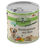 LandFleisch Dog Classic hovězí dršťky s rýží