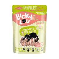 Lucky Lou Extra Food tuňák &amp; krevety v želé