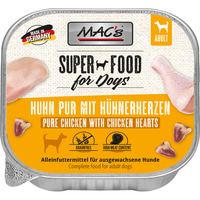 MAC's Dog čisté kuřecí maso s kuřecími srdci