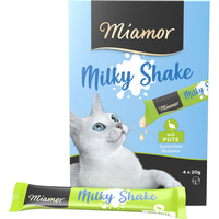 Miamor Milky Shake krůtí maso, 4× 20 g