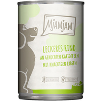 MjAMjAM chutné hovězí na vařených bramborách s křupavým hráškem