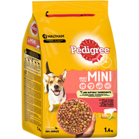 Pedigree Mini Adult s hovězím a zeleninou, 1,4 kg