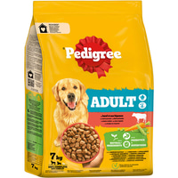 Pedigree Adult s hovězím a zeleninou, 7 kg