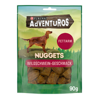 Purina AdVENTuROS nugety, nízkokalorický pamlsek pro psy s příchutí kančího masa