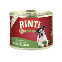 Rinti Gold Senior s jemnými kousky králičího masa