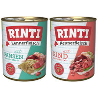 Rinti Kennerfleisch pur mix hovězí a bachor 24× 800 g