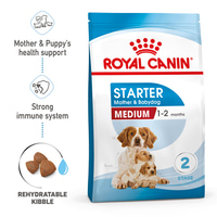 ROYAL CANIN MEDIUM Starter pro březí feny a štěňata středně velkých plemen 