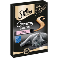 SHEBA® Creamy Snacks s lososem
