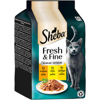 Sheba Fresh &amp; Fine želé krůta, kuře &amp; drůbež
