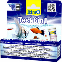 Tetra 6in1 testovací proužky pro sladkou vodu