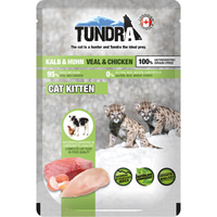 Tundra Cat Pouchpack Kitten telecí a kuřecí