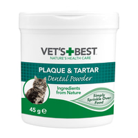 Vet's Best zubní prášek pro kočky 45 g