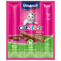 Vitakraft Cat tyčinka mini kuřecí maso, inulin a kočičí tráva