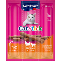 Vitakraft Cat tyčinka mini krocan a jehněčí