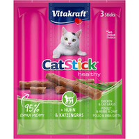 Vitakraft Cat tyčinka mini kuřecí maso, inulin a kočičí tráva