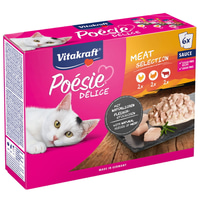 Vitakraft Poésie Délice multipack maso, 6× 85 g